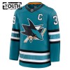 San Jose Sharks tröja Fanatics Premium Logan Couture 2024-25 Teal Hemma - NHL Tröjor Barn